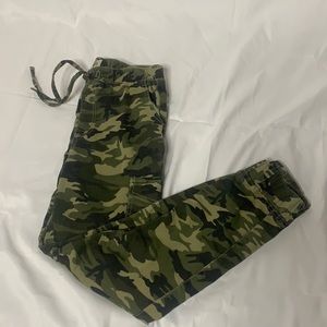 Camo cargo pants